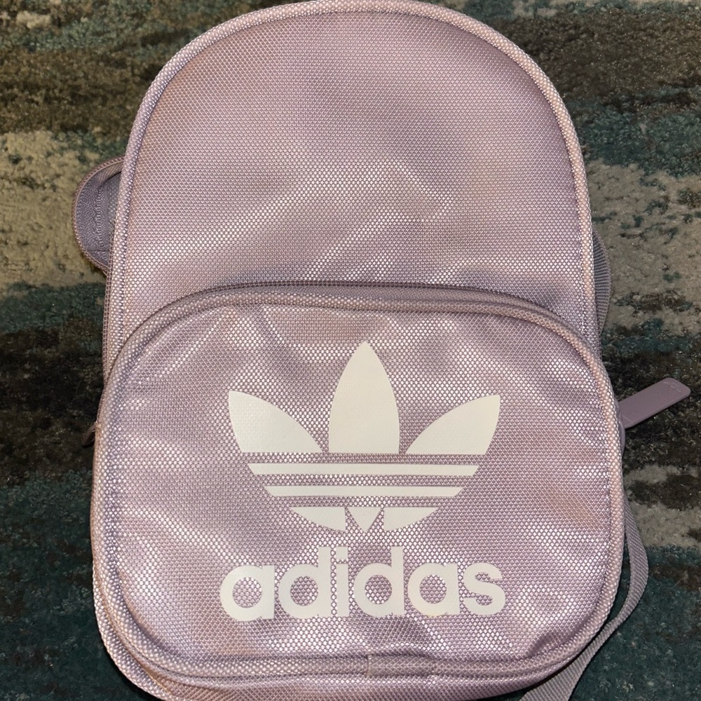 Adidas Pastel Purple Mini Backpack